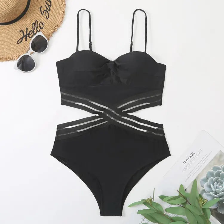 Black Stripe Full Costume
