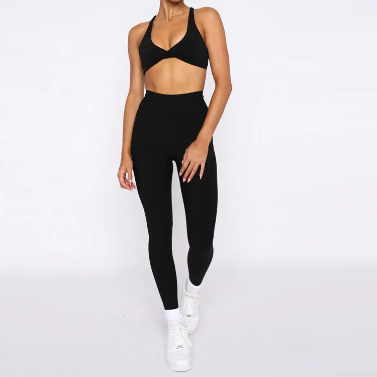 Black Twist Gym Set