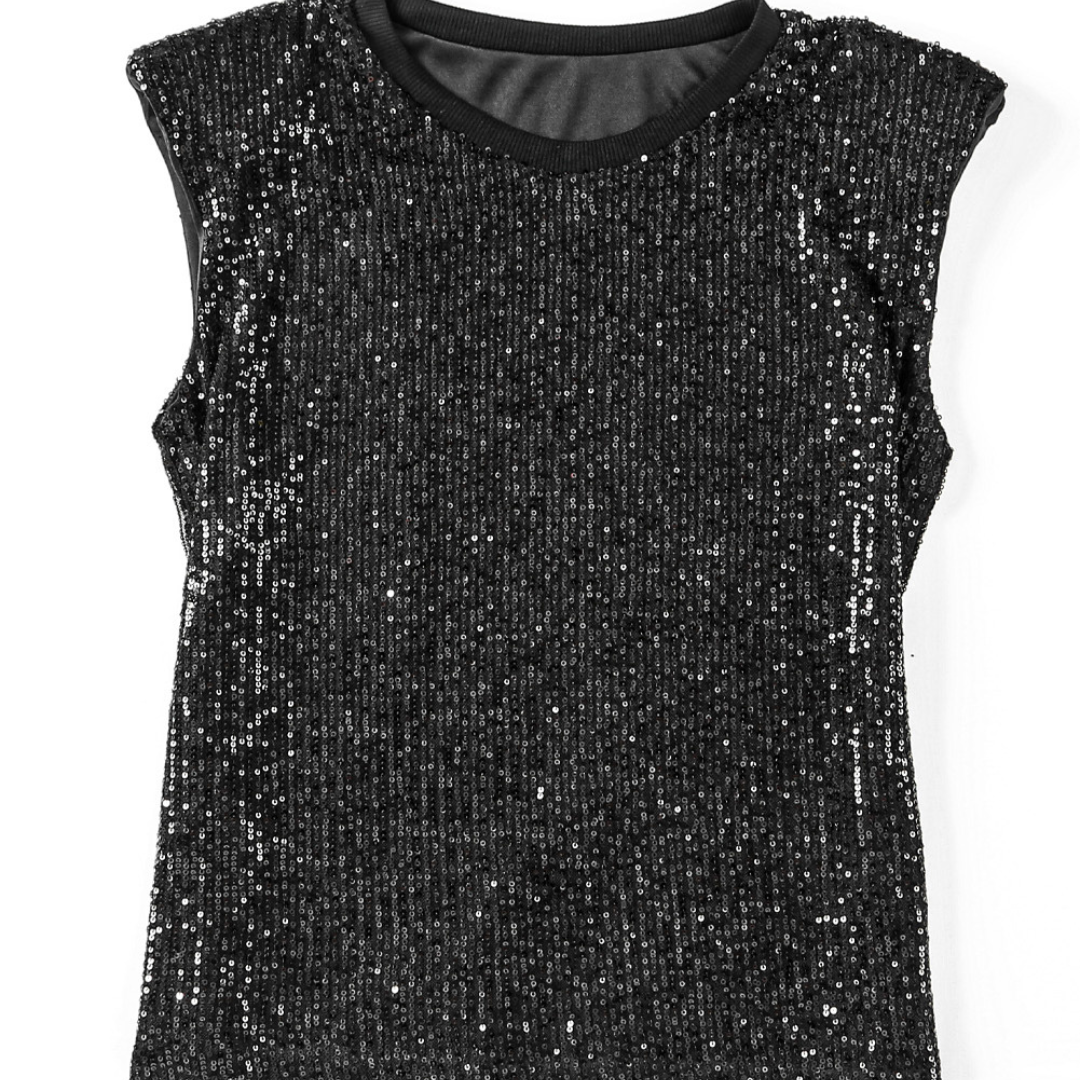 Glam Sequin Blouse
