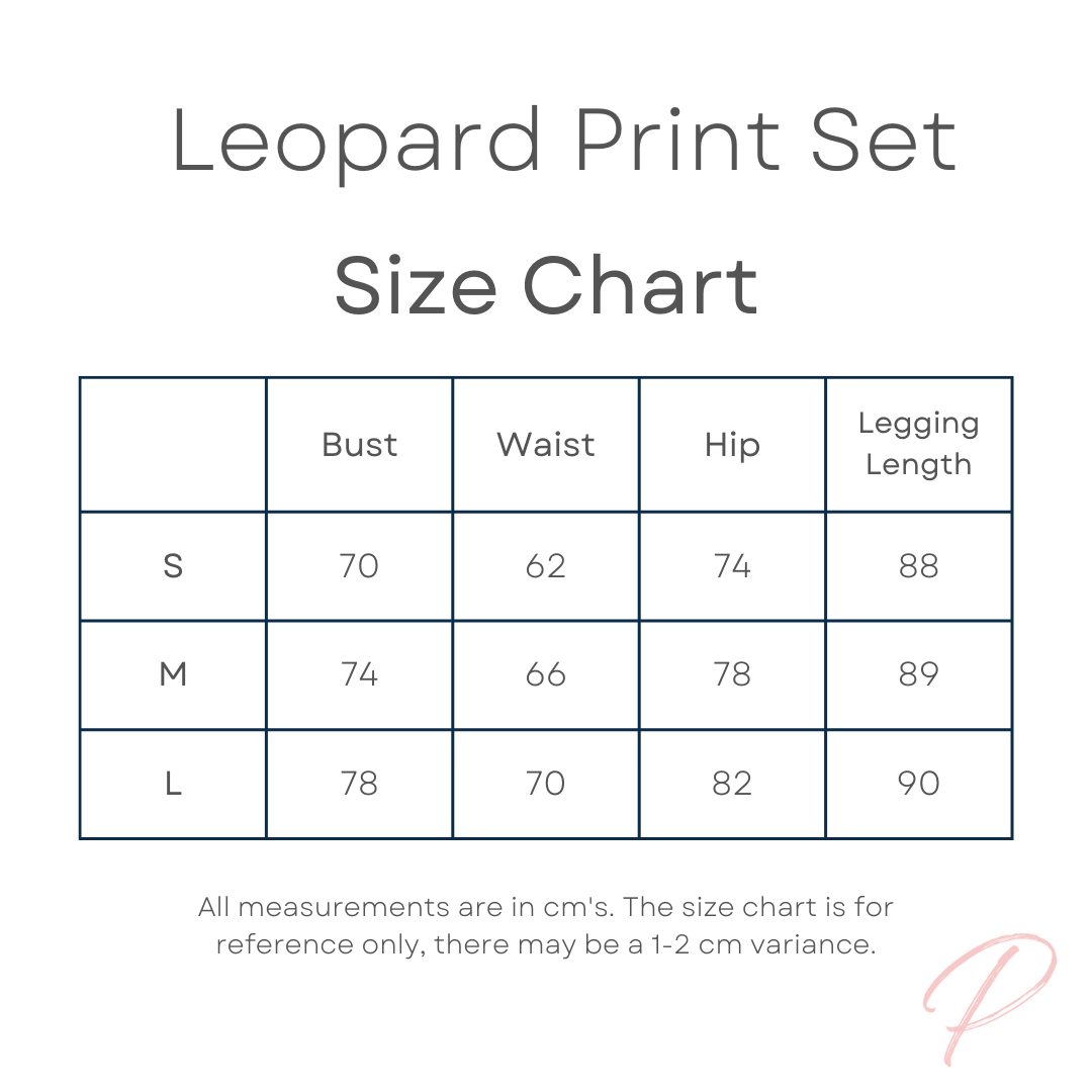Leopard Print Set